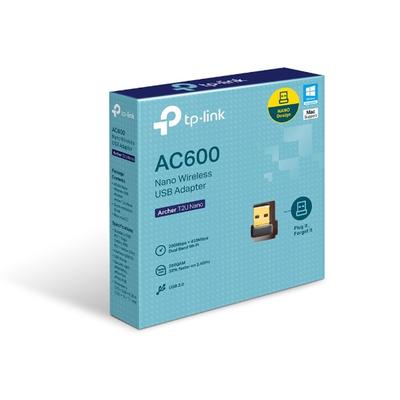 TP-LINK ADAPTADOR ARCHER T2U NANO INALAMBRICO DOBLE BANDA USB