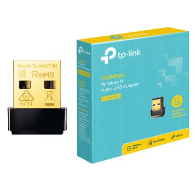 TP-LINK ADAPTADOR USB NANO INALAMBRICO TL-WN725N 150 MBPS