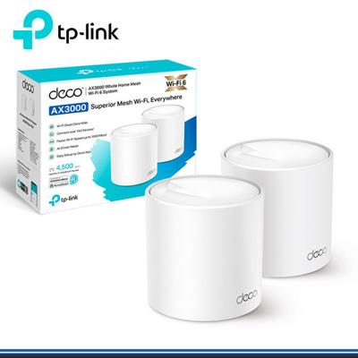 TP LINK SISTEMA WI-FI MESH TP-LINK DECO X50-POE (2-PACK) AX3000