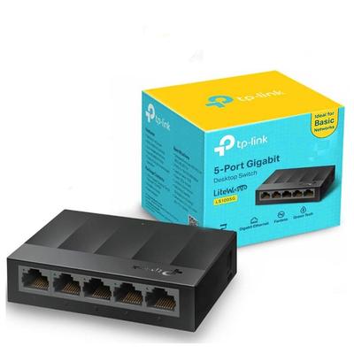 TP-LINK SWITCH 5 PUERTOS TL-SD1005D 10/100/1000MBPS RJ45 LAN GIGABIT SANTOFA ELECTRONICS