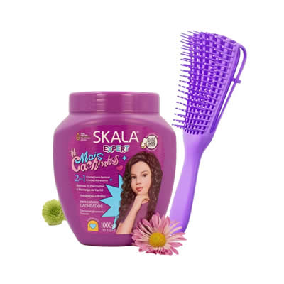 TRATAMIENTO CAPILAR SKALA KIDS MAIS CACHINHOS RIZOS HIDRATADOS 1 KG