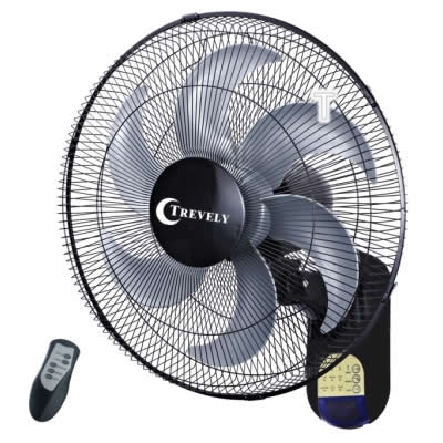 TREVELY VENTILADOR DE PARED 80 WATTS 16" CONTROL REMOTO VT164