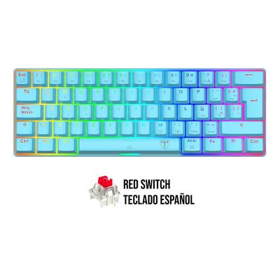 T-DAGGER TECLADO ARENA RGB T-TGK321B-RGB-SP BLUE RED SWITCH T-TGK315-BL-SP-ARENA-BLUE-RD