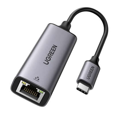 UGREEN ADAPTADOR 50737 USB 3.1 TIPO C A RJ45 GIGABIT LAN ETHERNET 1000 MBPS SANTOFA ELECTRONICS