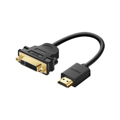 UGREEN ADAPTADOR HDMI MACHO A DVI HEMBRA 20136 CABLE 22CM BLACK