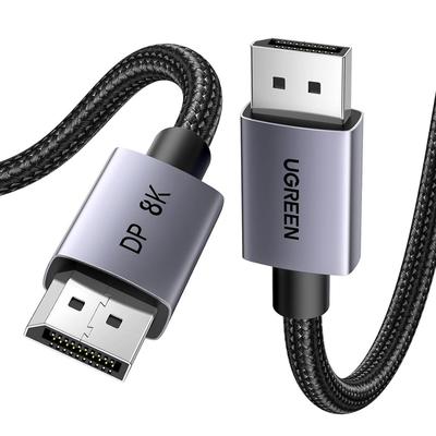 UGREEN CABLE DP 2.1 8K 2MTS 32.4GBPS DISPLAYPORT HDR DP120 25905