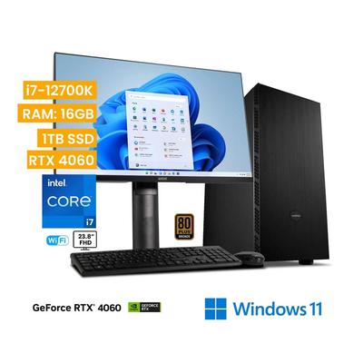 VASTEC COMPUTADORA FORGE I7-12700K 16GB 1TB RTX 4060 WIN 11 PRO CORE I7