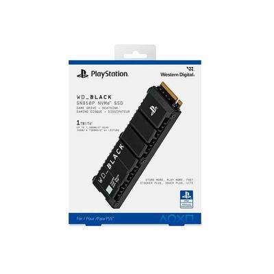 WESTERN DIGITAL MEMORIA SSD WD BLACK NVME PARA PS5 SN850P 1TB