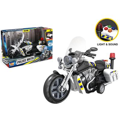 XINHANG TOYS MOTO DE POLICIA CON LUZ/SONIDO 666-20A