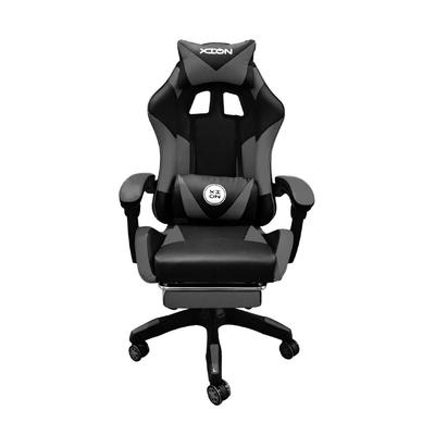 XION SILLA GAMER ERGONOMICA CON MASAJEADOR REPOSAPIES Y RECLINACION 135°