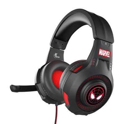 XTECH AUDIFONOS ON-EAR XTH-M541SM CON MICROFONO EDICION MILES MORALES XTECH XTH-M541SM