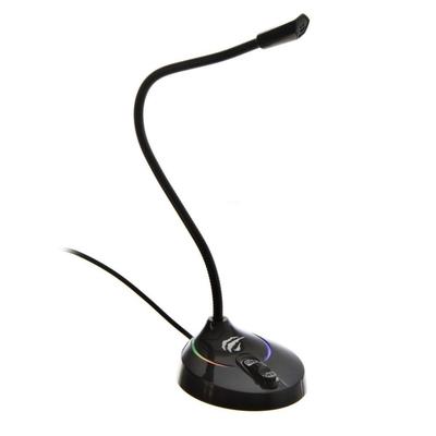 XTECH MICROFONO GLISSER PARA VIDEOJUEGOS PC USB LUCES LED XTS-680