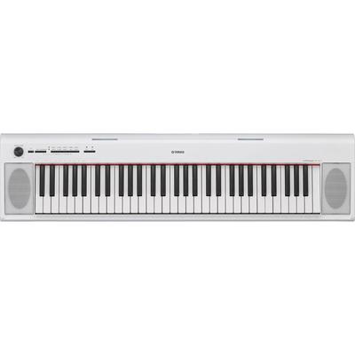 YAMAHA TECLADO PORTATIL NP 12 PIAGGERO ESTILO PIANO BLANCO NP-12