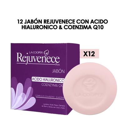 ACLARA-T JABON REJUVENECE CON ÁCIDO HIALURONICO & COENZIMA Q10 12