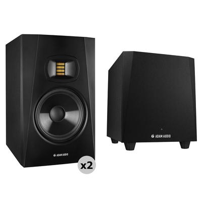 ADAM T7V T-SERIES MONITORES ACTIVO NEARFIELD SUBWOOFER 130W KIT ESTUDIO T7V