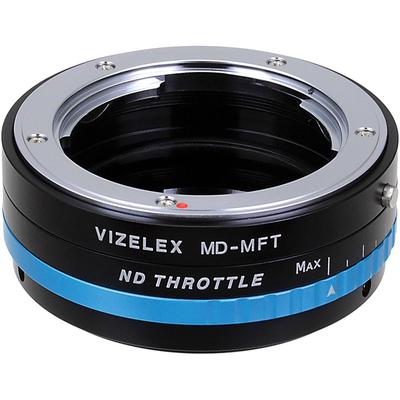 ADAPTADOR FOTODIOX VIZELEX ND THROTTLE LENTES MINOLTA MD CÁMARAS MICRO CUATRO TERCIOS FIL