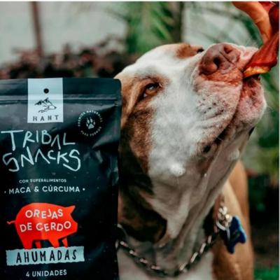 AGNES HANT TRIBAL SNACKS DESHIDRATADOS Y AHUMADOS OREJAS DE CERDO 4 UND