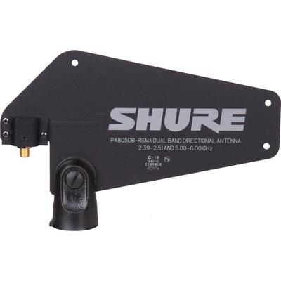 ANTENA DIRECCIONAL PASIVA DOBLE BANDA SHURE PA805DB-RSMA GLX-D+ INALAMBRICO 2.4 5.8GHZ PA805DB-RSMA