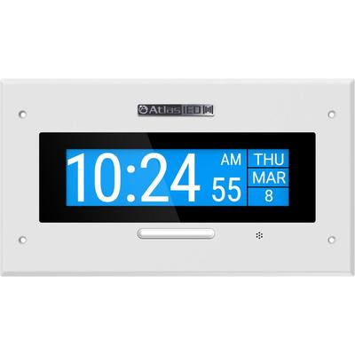 ATLASIED IP-DMF POE+ PANTALLA LCD MONTAJE PARED MIC RETROALIMENTACION IP-DMF