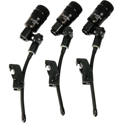 AUDIX MICROFONO DINAMICO D2 PARA INSTRUMENTOS PAQUETE 3 IDEAL ESCENARIO ESTUDIO TRANSMISION