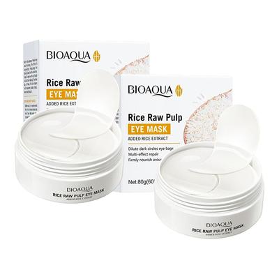 BIOAQUA MASCARILLA PARA OJOS DE ARROZ 60 PIEZAS 2 UND