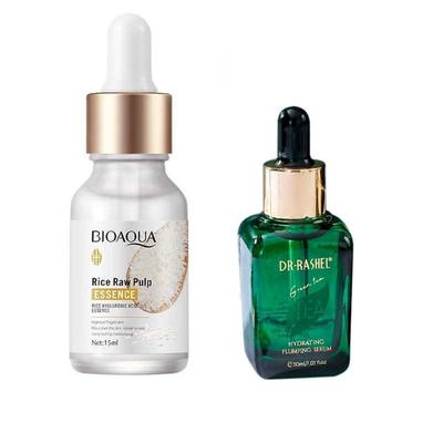BIOAQUA SERUM DE ARROZ; BIOAQUA SERUM TE VERDE DR. RASHEL SERUM