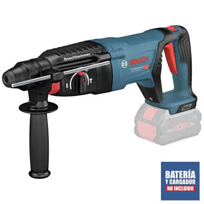 BOSCH ROTOMARTILLO SDS-PLUS 18V BRUSHLESS 2.5J BARETOOL GBH 18V-26 D