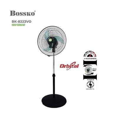 BOSSKO BK-8223VO VENTILADOR ORBITAL 250W 16 PULGADAS BK-8223VO
