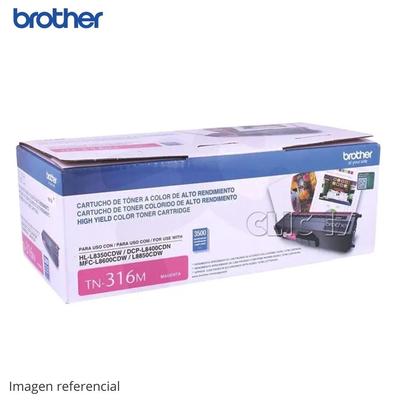 BROTHER TN-316M TONER MAGENTA HL-L8350 MFC-L8850 3500 PAG TN-316M