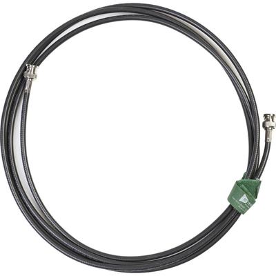 CABLE ANTENA COAXIAL RF VENUE RG8X BAJA PERDIDA NEGRO 75 PIES CONECTORES BNC RG8X