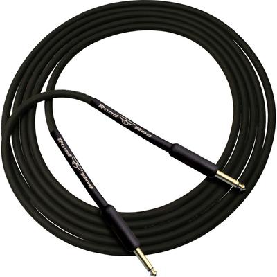 CABLE DE GUITARRA RAPCOHORIZON ROADHOG 20 PIES CONECTORES 1/4 BAQUELITA DORADA NEGRO ROADHOG