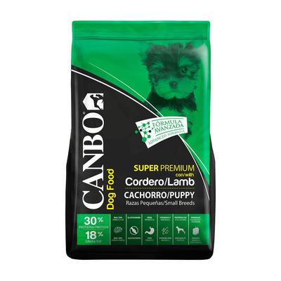 CANBO COMIDA DE PERRO CACHORRO RAZA PEQUEÑA CORDERO 7 KG