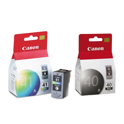 CANON KIT CARTUCHOS PG-40 NEGRO + CL-41 MULTICOLOR ORIGINAL