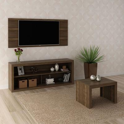 CASA BELLA COMBO PANEL DE TV 50 + MESA AUXILIAR + MESA DE CENTRO SPARK