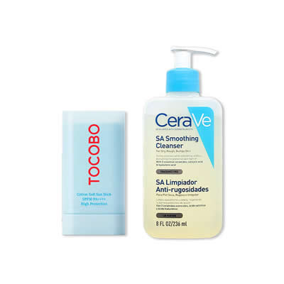 CERAVE BARRA SOLAR TOCOBO + LIMPIADOR SUAVIZANTE SA SMOOTHING CLEANSER 236ML