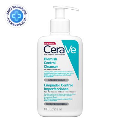 CERAVE GEL LIMPIADOR BLEMISH CONTROL 236ML + SALICYLIC ACID 2% SOLUTION 30ML