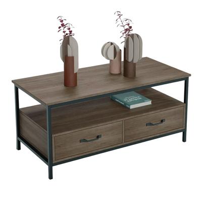CORICHA HOME MESA DE CENTRO INDUSTRIAL CASSETTI ESPRESSO
