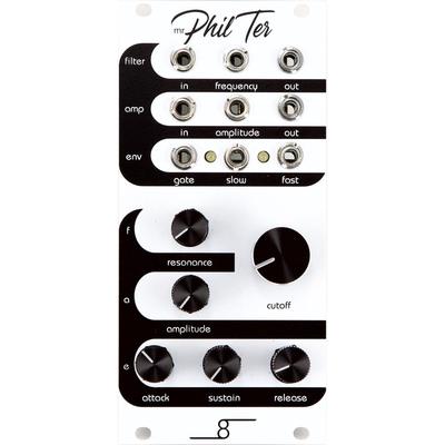 CRE8AUDIO MR. PHIL TER VCA GENERADOR ENVOLVENTES FILTRO LADDER EURORACK 12HP MR. PHIL TER