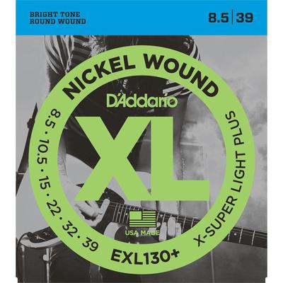 CUERDAS GUITARRA ELECTRICA DADDARIO EXL130+ EXTRA SUPER LIGHT PLUS XL NIQUELADAS EXL130+