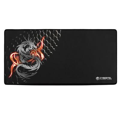 CYBERTEL MOUSE PAD GAMER 60MM X 30MM ANTIDESLIZANTE WATERPROOF NEGRO MOUSE PAD X633