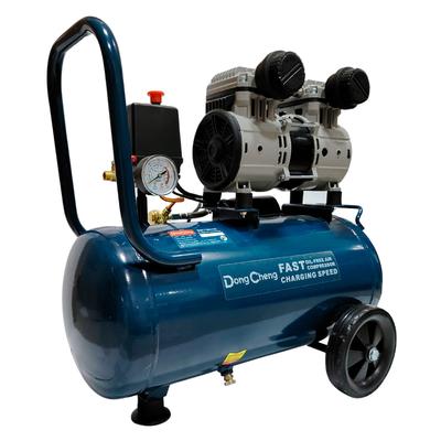 DONGCHENG COMPRESORA SILENCIOSA SIN ACEITE INDUSTRIAL DQE1100/24L 24 LITROS 1100W