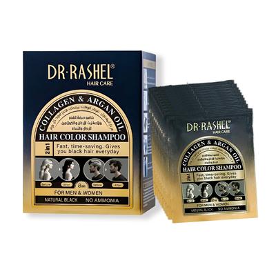 DR RASHEL SHAMPO 2EN1 COLAG Y ACEITE ARGAN RASHEL COLOR 10 SACHETS 3U