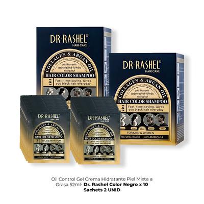DR RASHEL SHAMPO 2EN1 COLAG Y ACEITE ARGAN RASHEL COLOR X 10 SACHETS