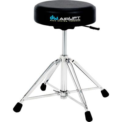 DW DRUMS 9100AL AIRLIFT DRUM THRONE ASIENTO REDONDO 14 PULGADAS 9100AL