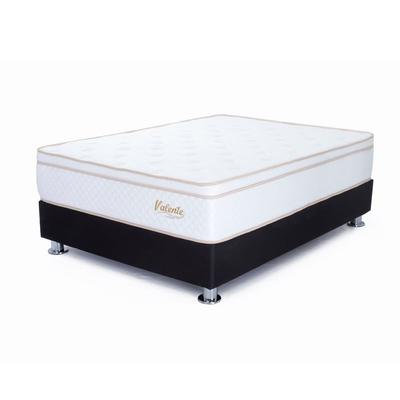 EL CISNE CAMA AMERICANA VALENTE KING + 3 ALMOHADAS VISCOELASTICAS + 1 PROTECTOR