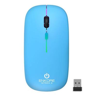 ENKORE MOUSE NITROX 3 ENK M205 BLUETOOTH 1200 DPI CELESTE NITROX 3 ENK M205