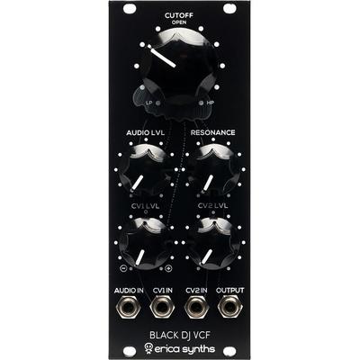 ERICA SYNTHS BLACK MULTIMODE VCF EURORACK MODULE 10HP FILTRO MULTIMODO BLACK VCF