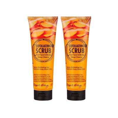 FRUIT OF THE WOKALI GEL EXFOLIANTE SCRUB COLAGENO 320ML 2 UNIDADES