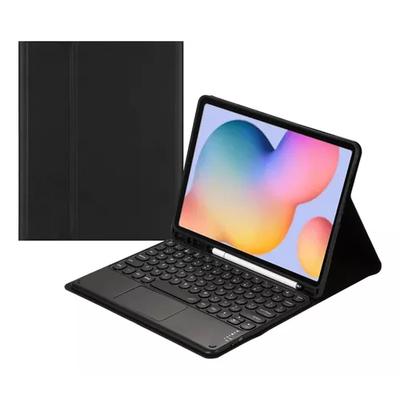 FUNDA CON TECLADO TOUCH PARA IPAD PRO 5TA GEN 12.9" NEGRO RESISTENTE