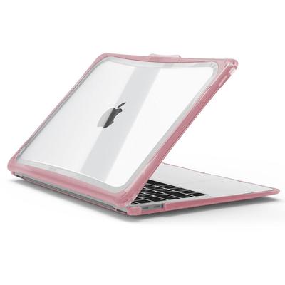 FUNDA IBENZER HEXPACT SECURELOCK MACBOOK AIR 136 ROSA PALIDO CON CERRADURA FRONTAL